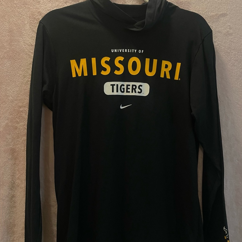 Nike Mizzou Tigers Hooded Long Sleeve